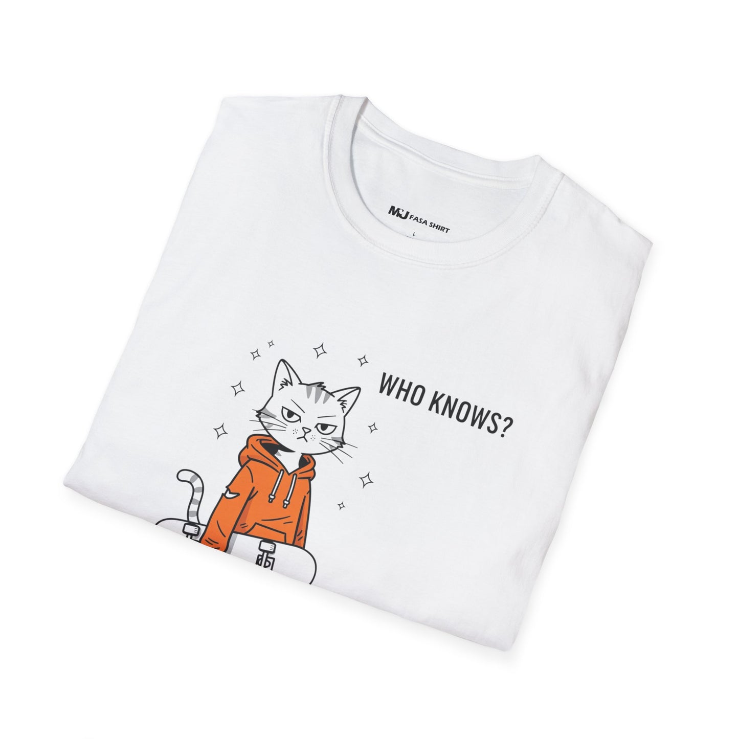 Who Knows Cat Tee