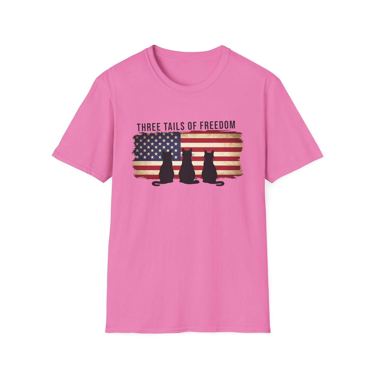 Cats and Freedom T-Shirt | Cat Lovers