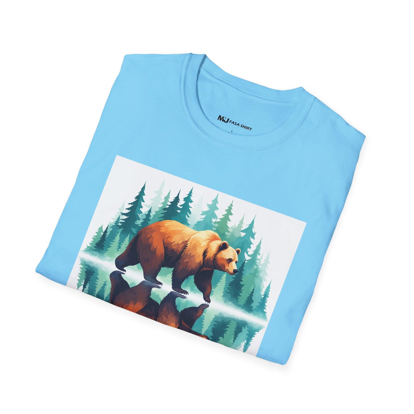 Serene Bear Reflection Tee