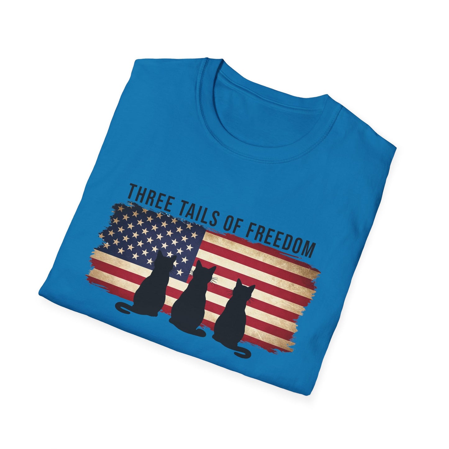 Cats and Freedom T-Shirt | Cat Lovers