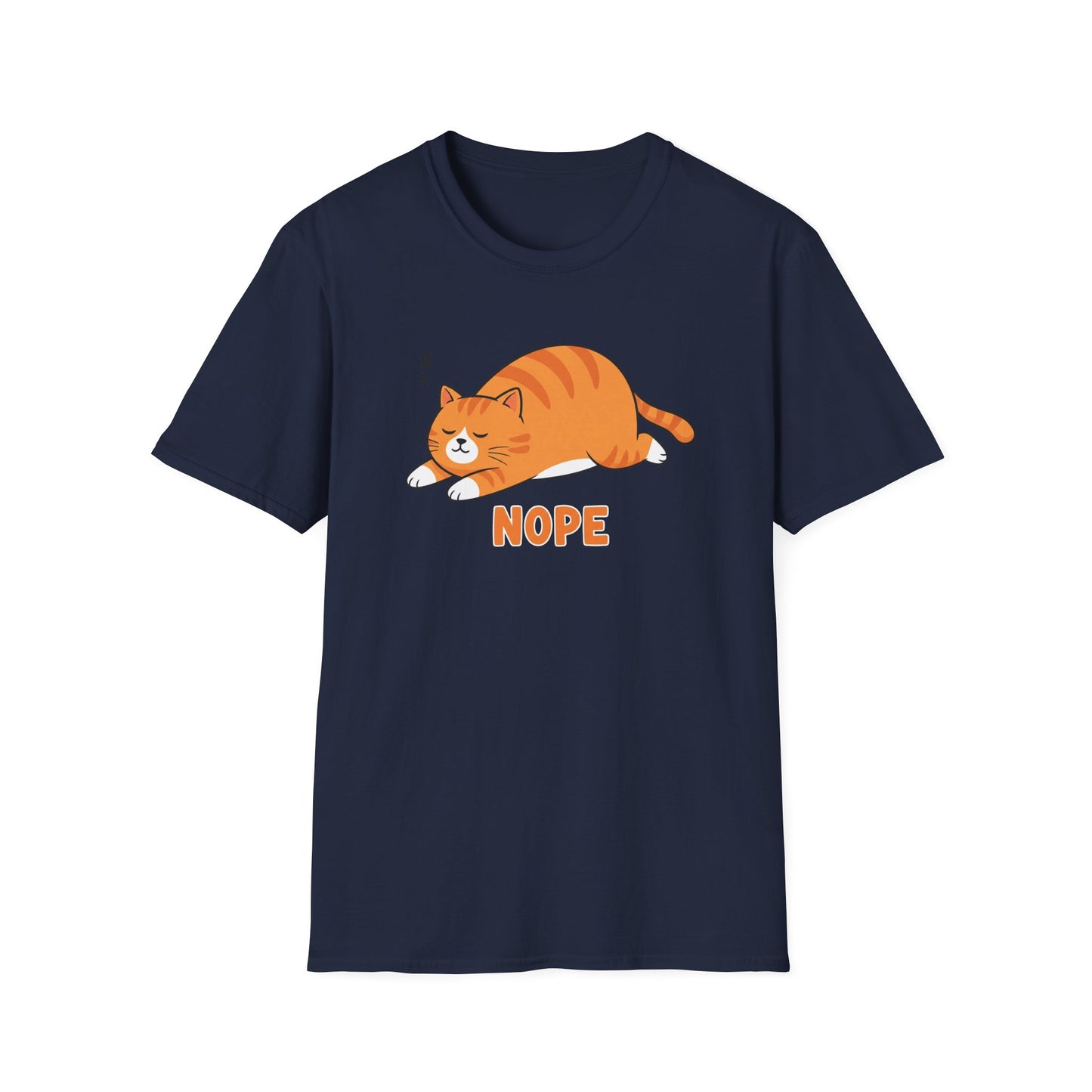 Funny Cat Graphic T-Shirt |