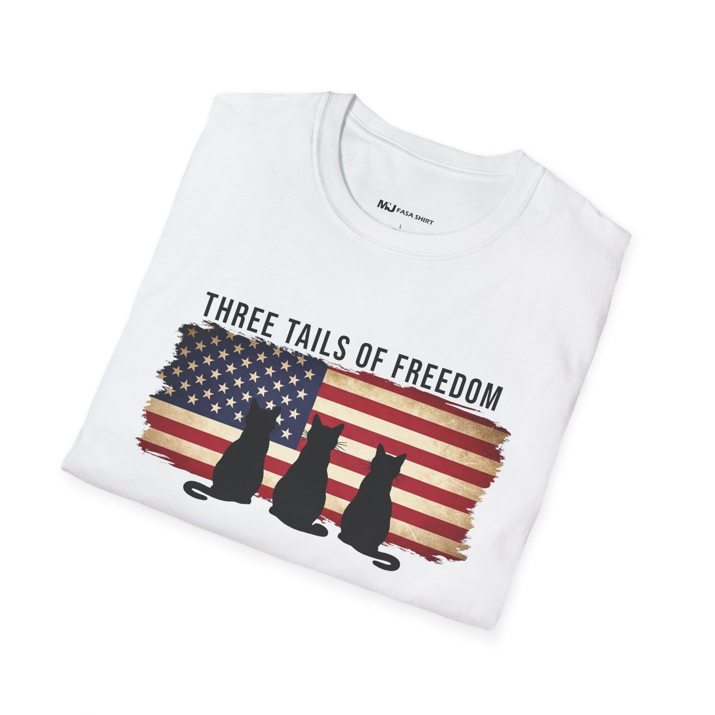 Cats and Freedom T-Shirt | Cat Lovers