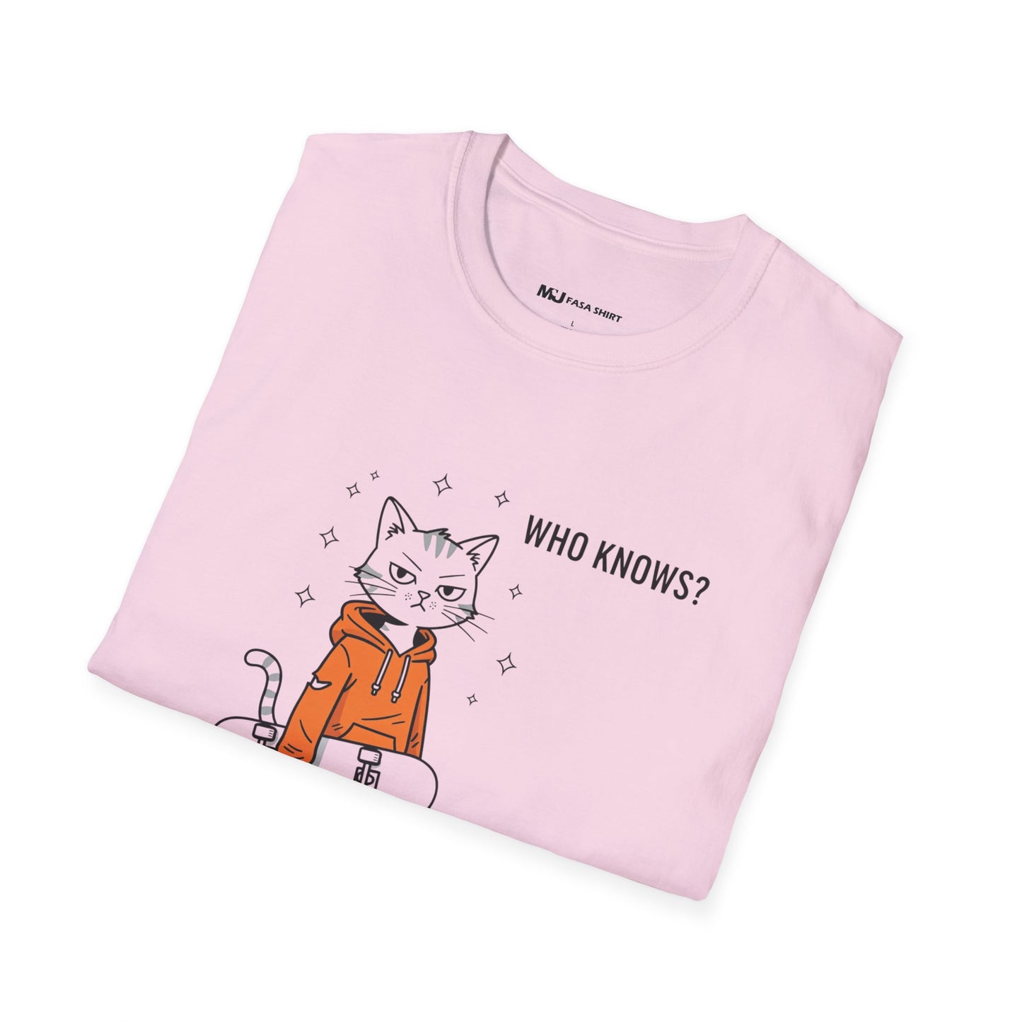 Who Knows Cat Tee