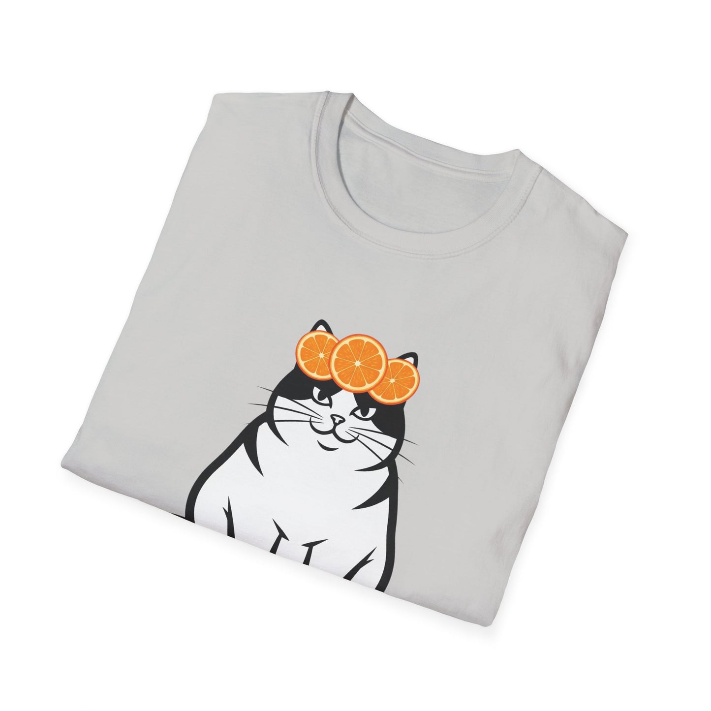Cute Cat Softstyle T-Shirt | Gift for Cat Lovers
