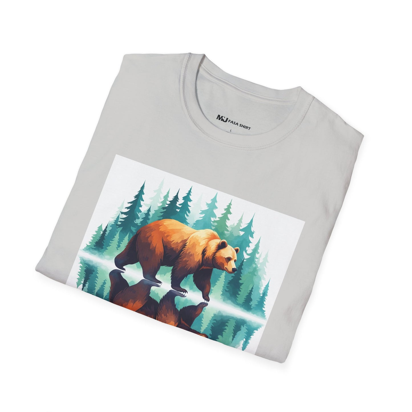 Serene Bear Reflection Tee