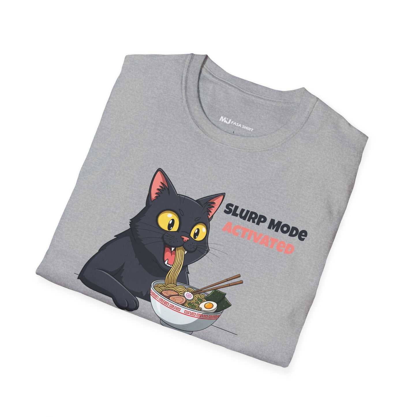 Slurp Mode Activated | Cat T-shirt π