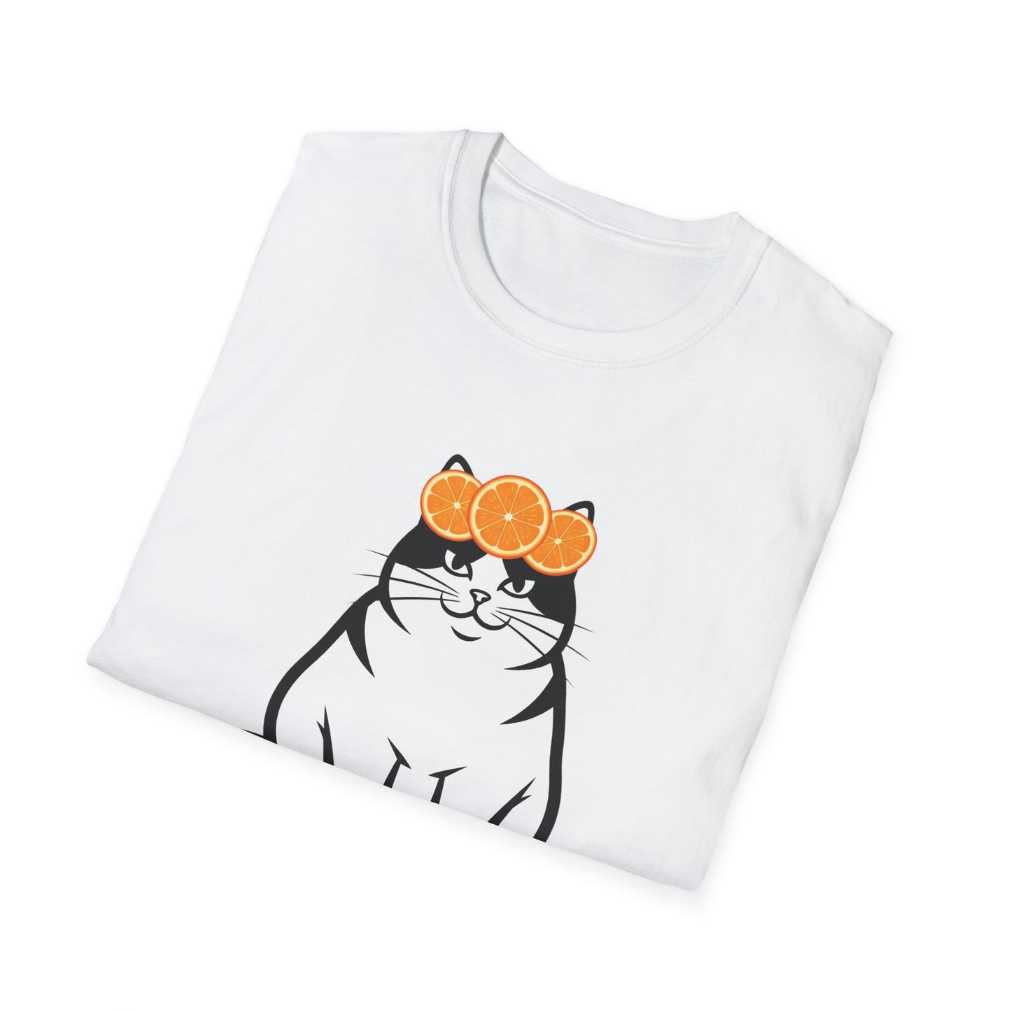Cute Cat Softstyle T-Shirt | Gift for Cat Lovers