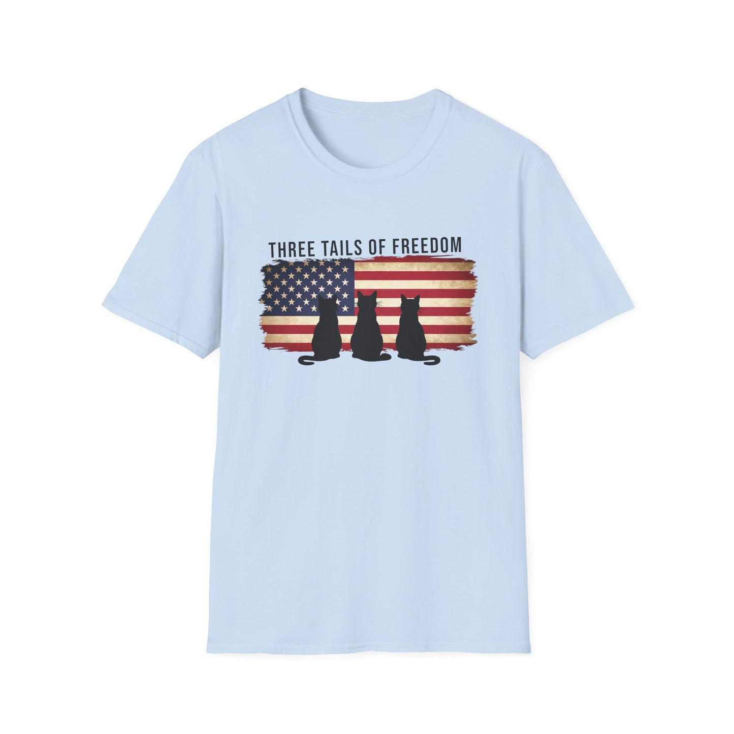 Cats and Freedom T-Shirt | Cat Lovers