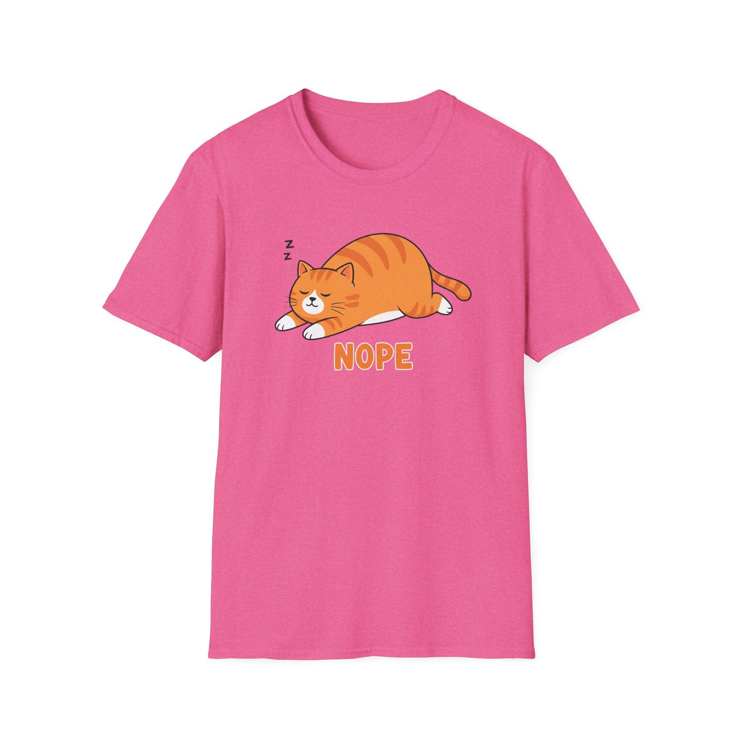 Funny Cat Graphic T-Shirt |