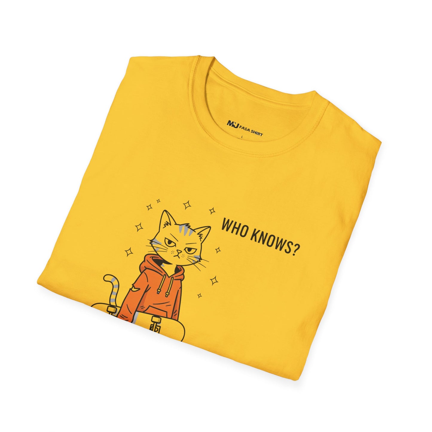 Who Knows Cat Tee