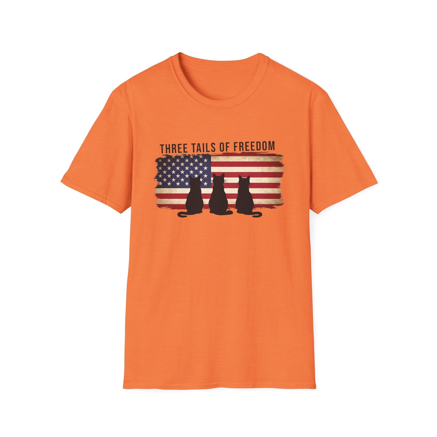 Cats and Freedom T-Shirt | Cat Lovers