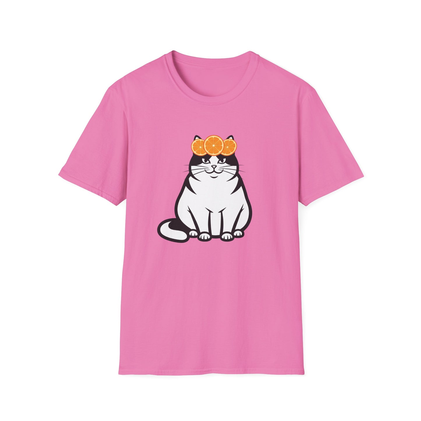 Cute Cat Softstyle T-Shirt | Gift for Cat Lovers
