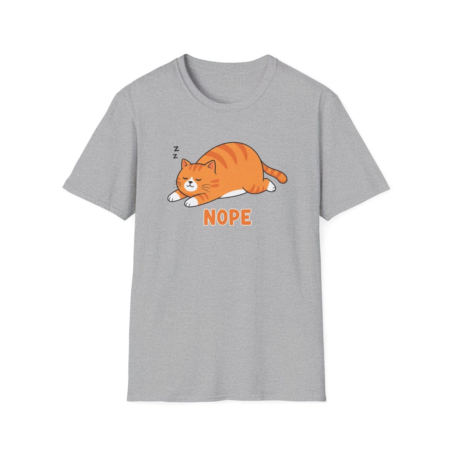 Funny Cat Graphic T-Shirt |