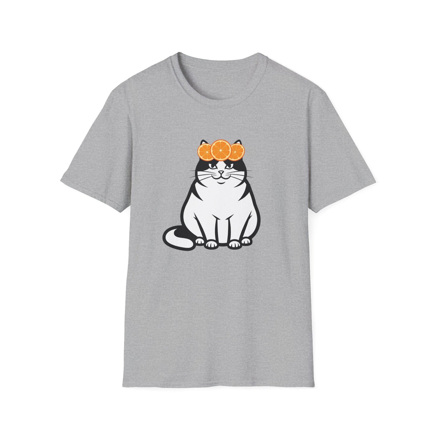 Cute Cat Softstyle T-Shirt | Gift for Cat Lovers