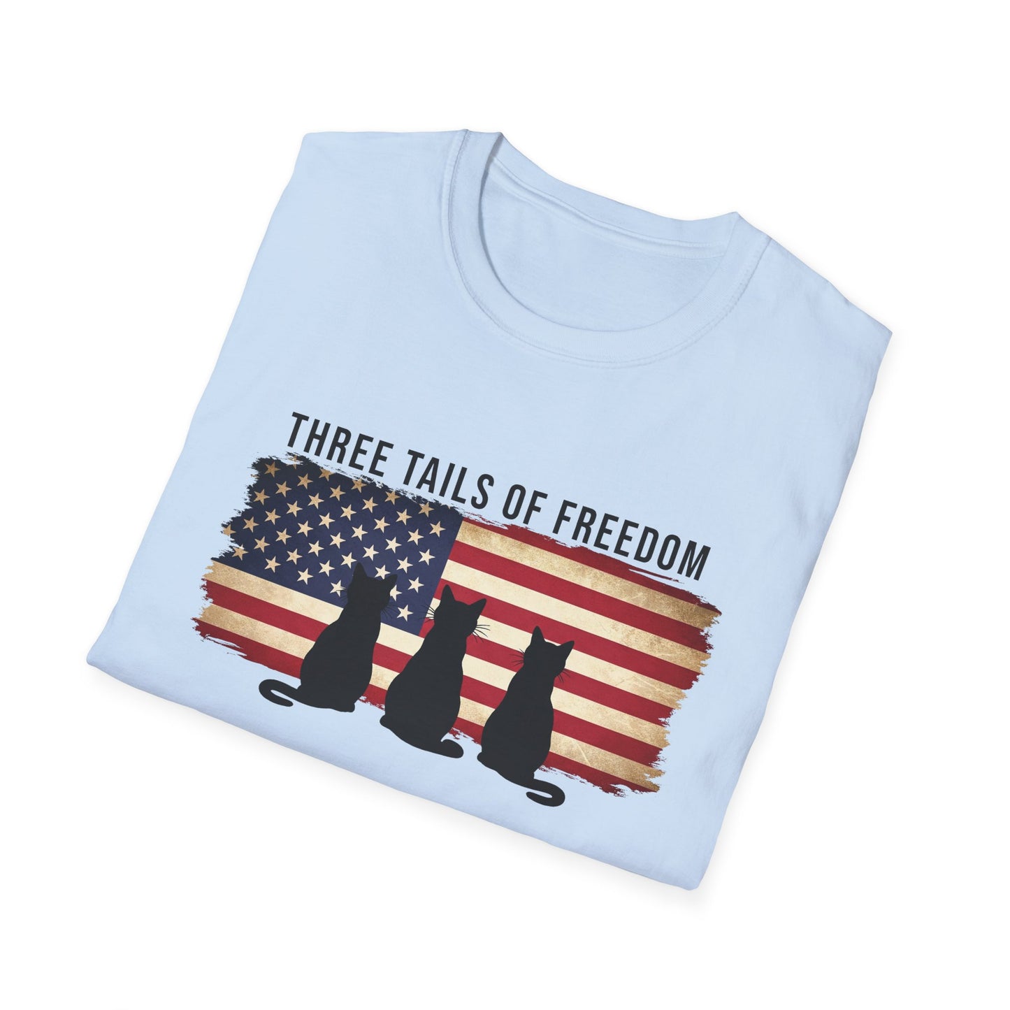 Cats and Freedom T-Shirt | Cat Lovers