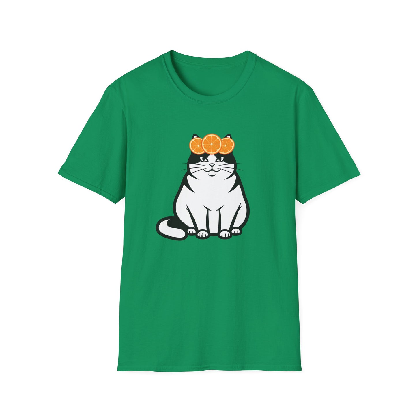 Cute Cat Softstyle T-Shirt | Gift for Cat Lovers