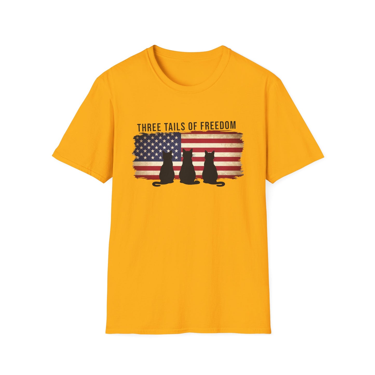 Cats and Freedom T-Shirt | Cat Lovers
