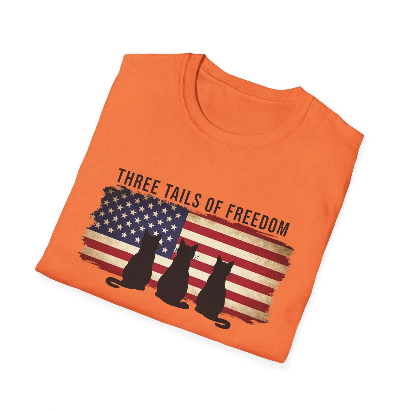 Cats and Freedom T-Shirt | Cat Lovers