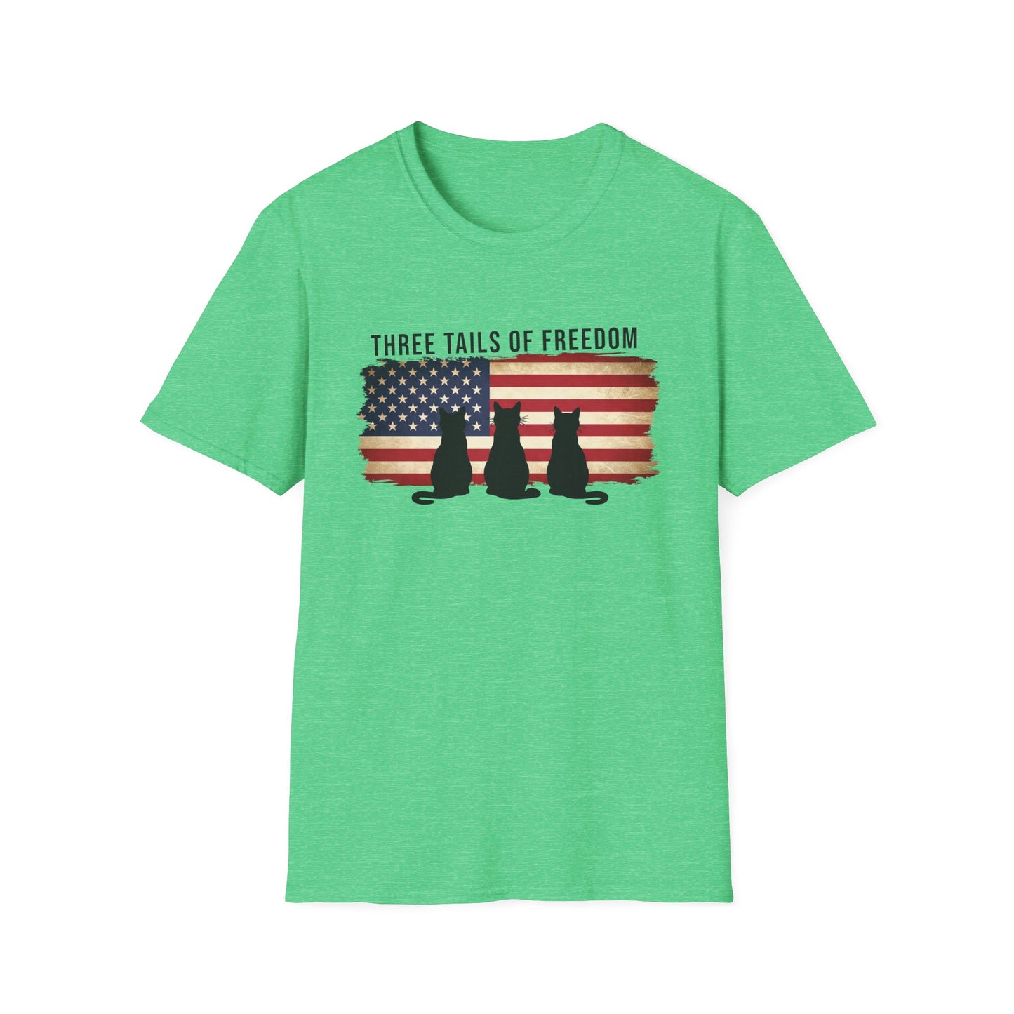 Cats and Freedom T-Shirt | Cat Lovers