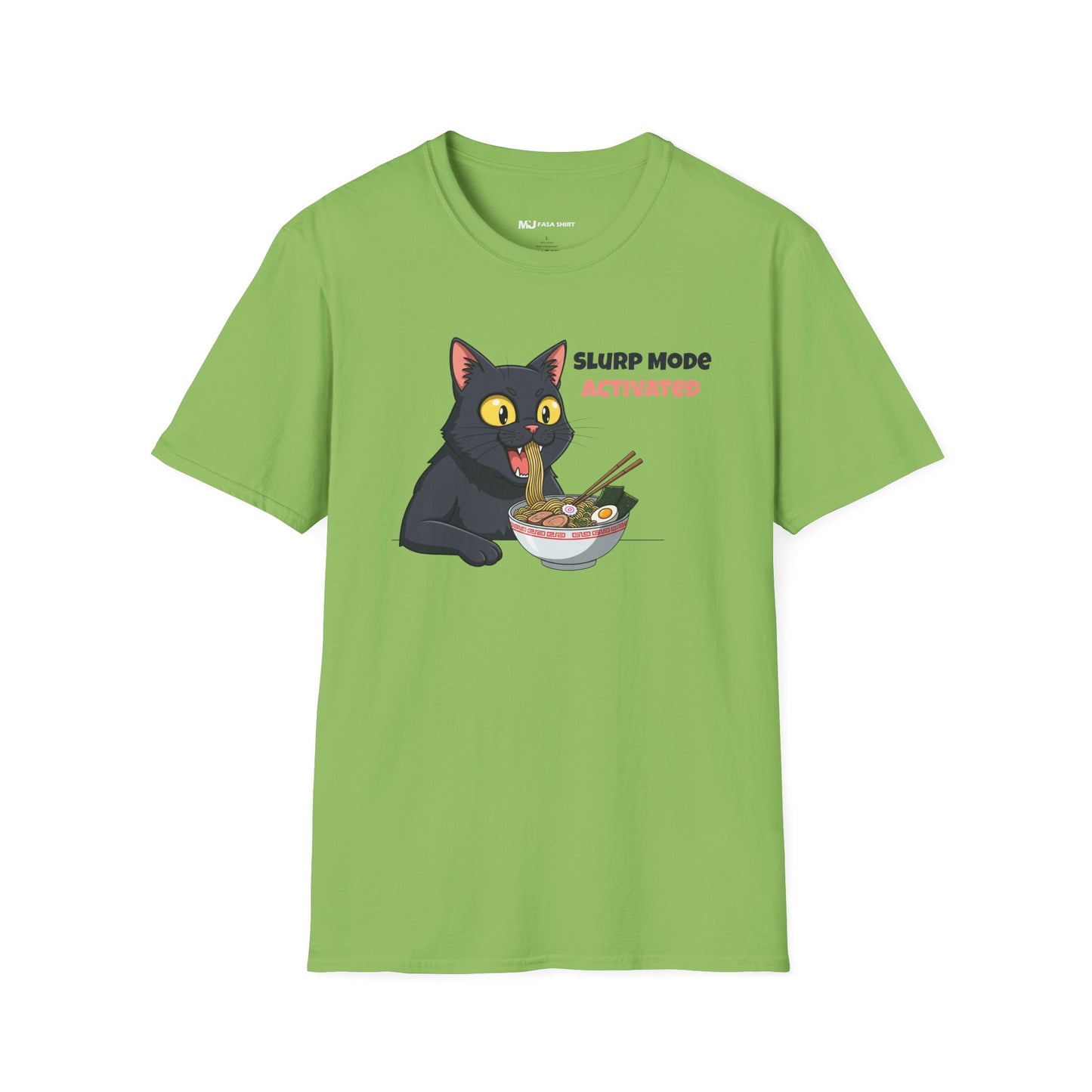 Slurp Mode Activated | Cat T-shirt π