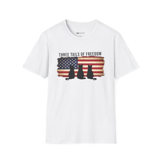 Cats and Freedom T-Shirt | Cat Lovers
