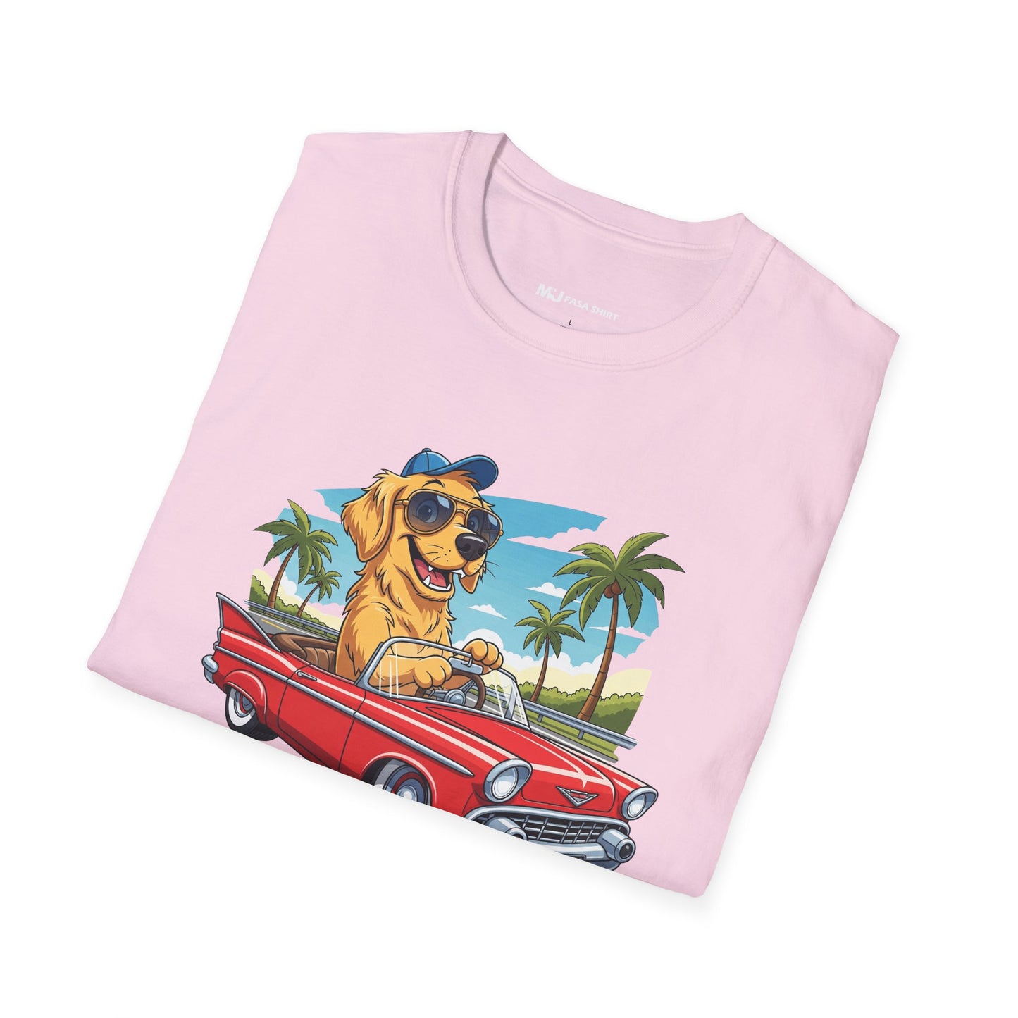 Dog Driving Car Tee