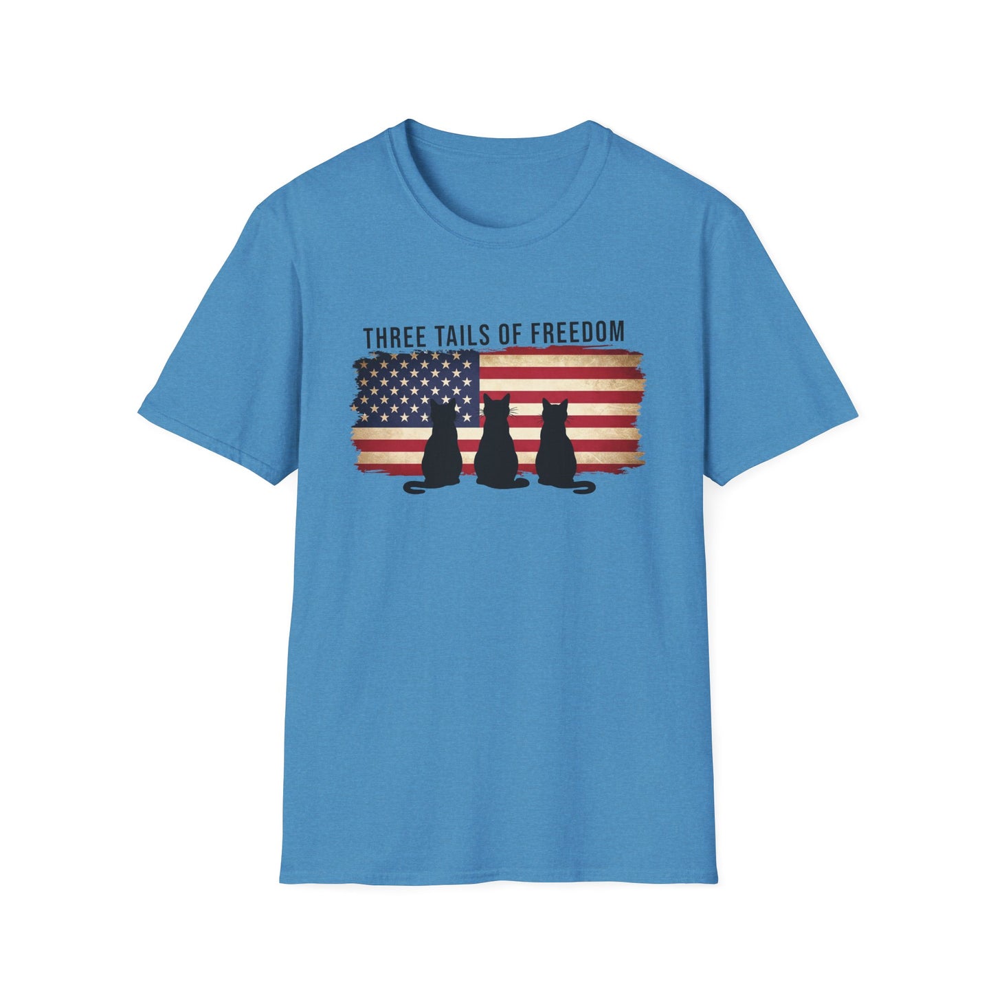 Cats and Freedom T-Shirt | Cat Lovers