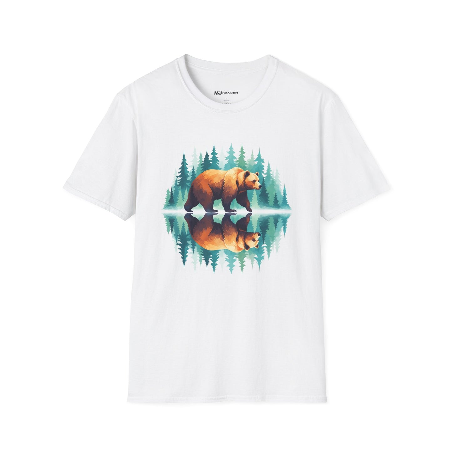 Serene Bear Reflection Tee