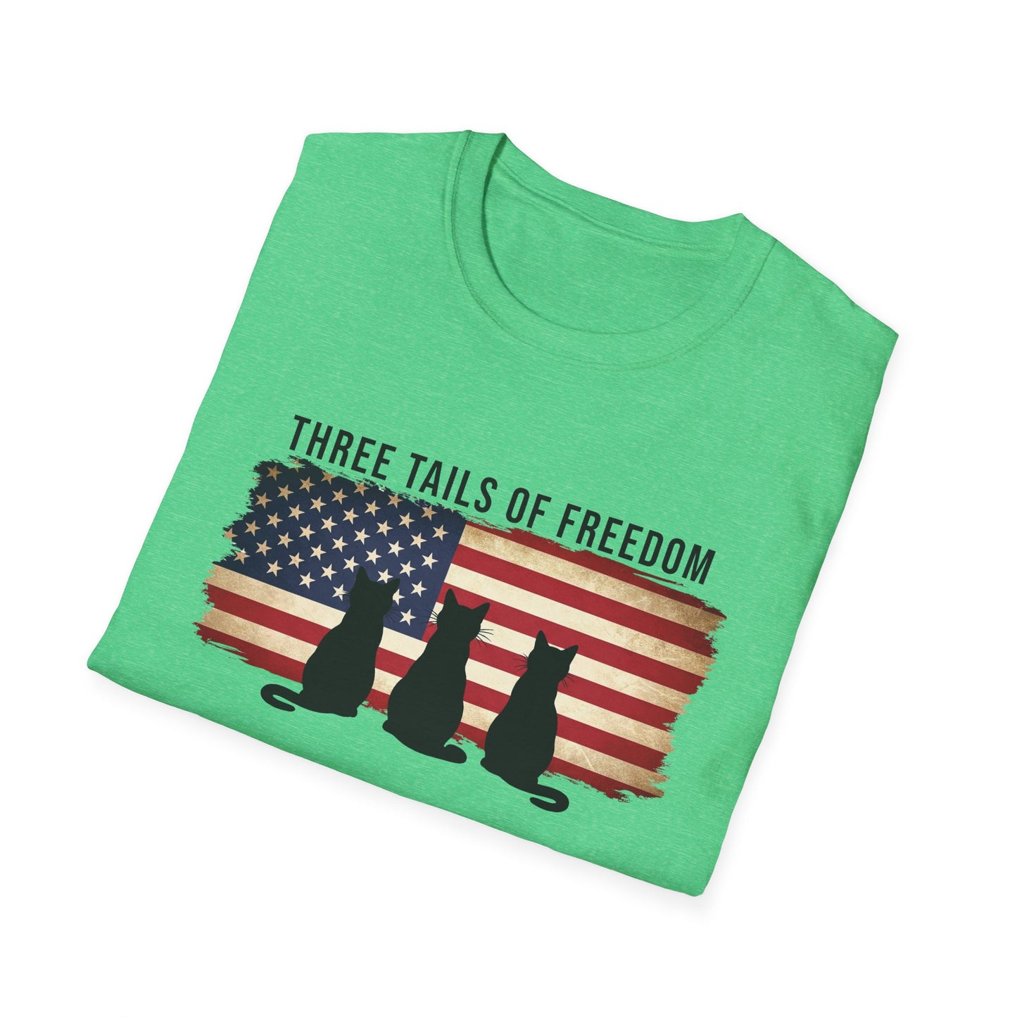 Cats and Freedom T-Shirt | Cat Lovers