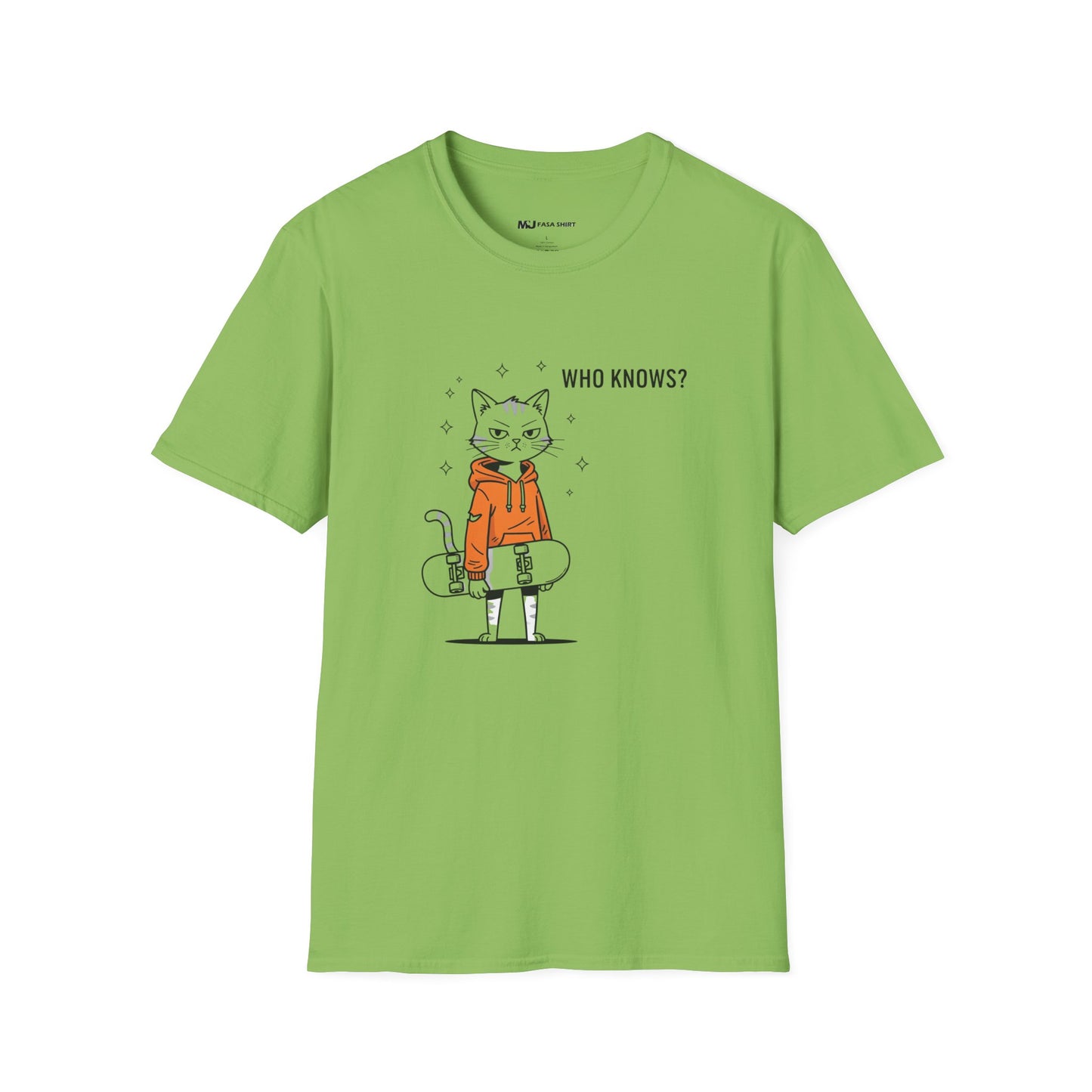 Who Knows Cat Tee