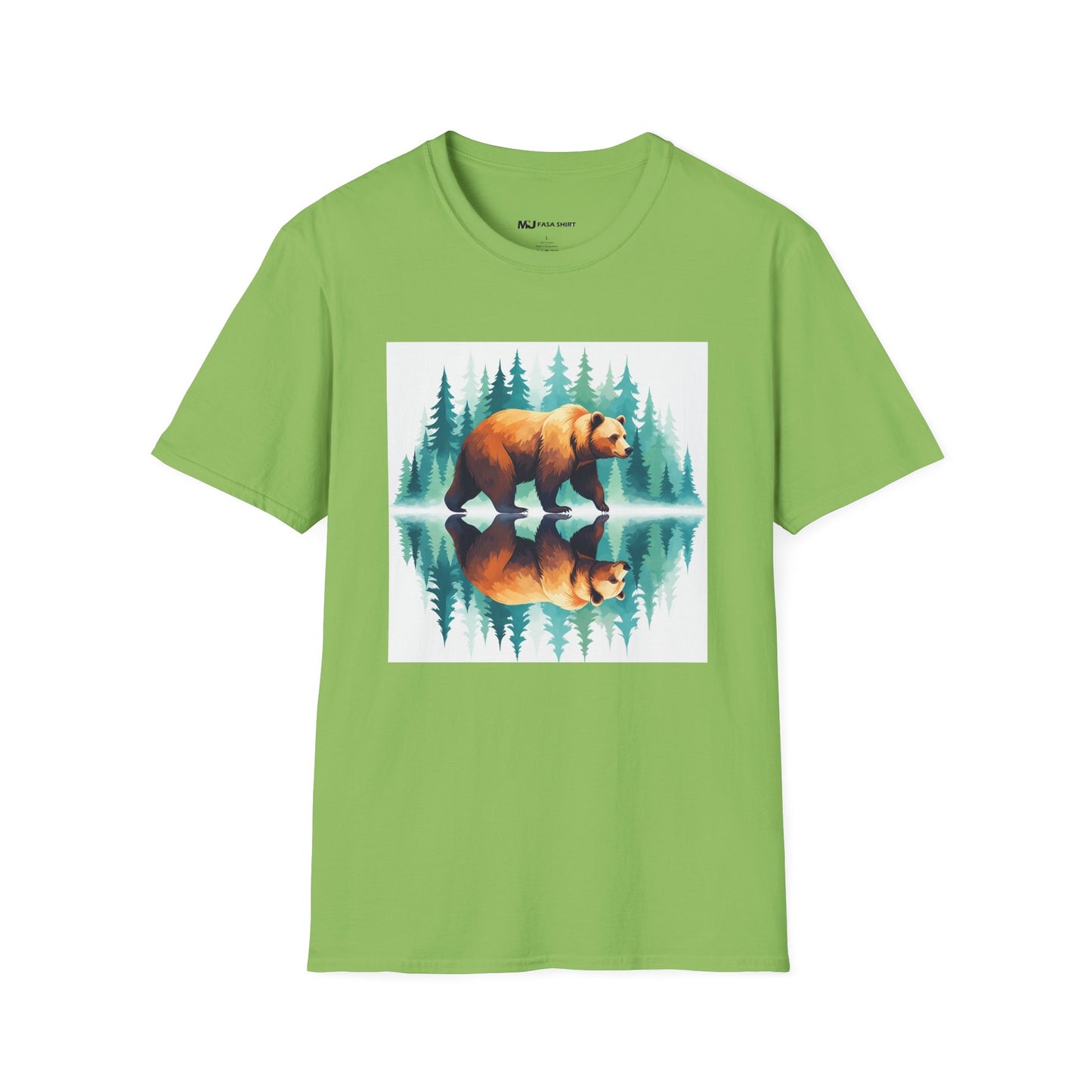 Serene Bear Reflection Tee