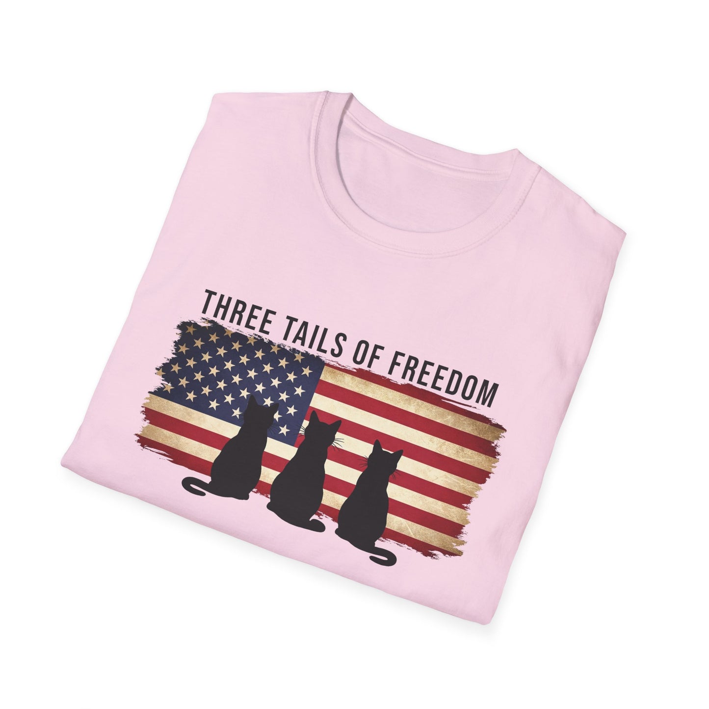 Cats and Freedom T-Shirt | Cat Lovers
