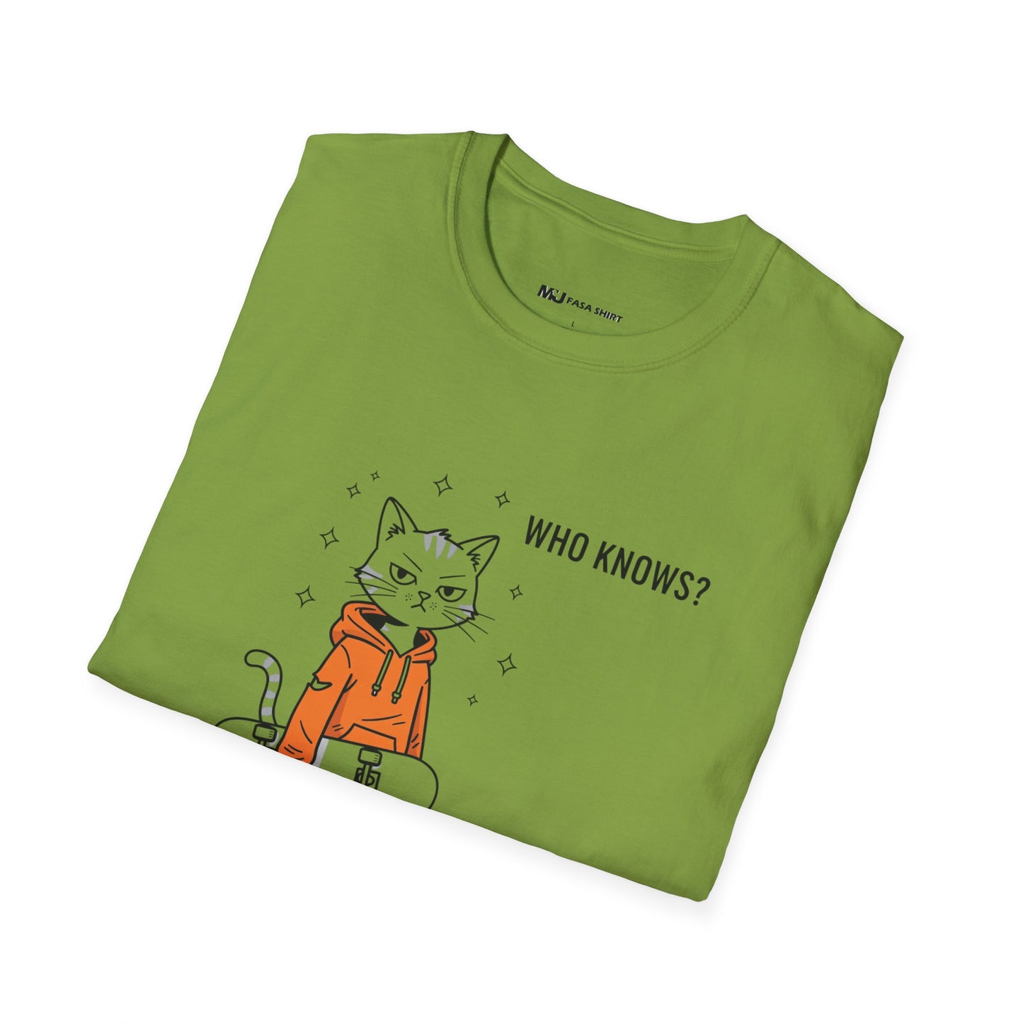 Who Knows Cat Tee