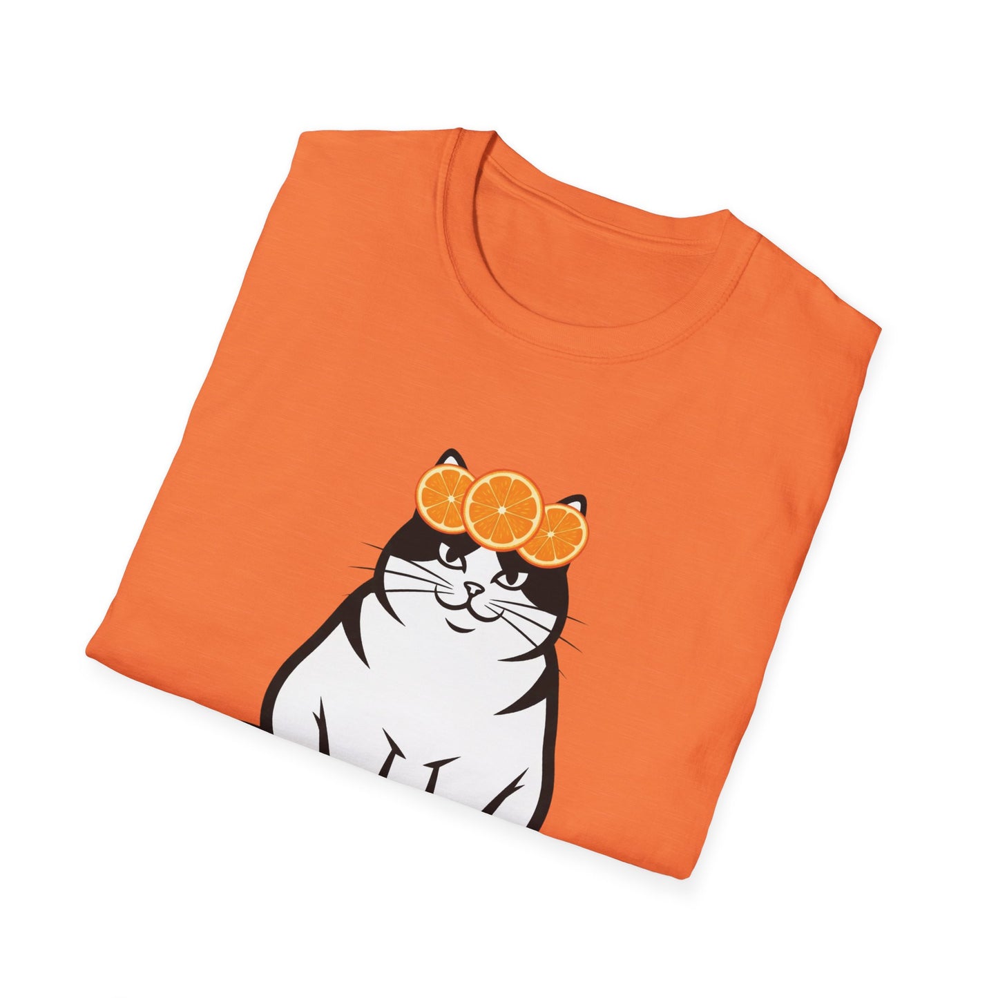 Cute Cat Softstyle T-Shirt | Gift for Cat Lovers