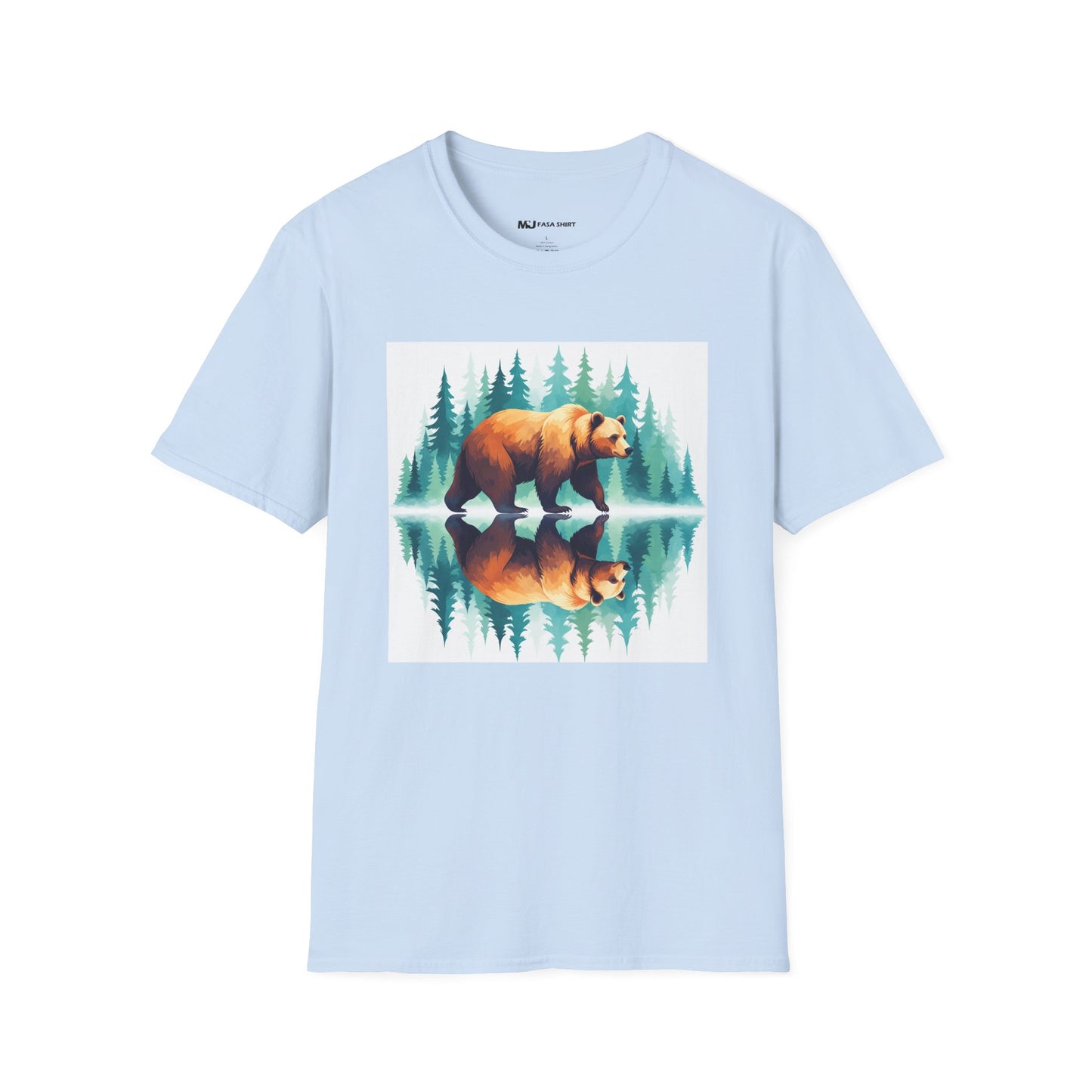 Serene Bear Reflection Tee