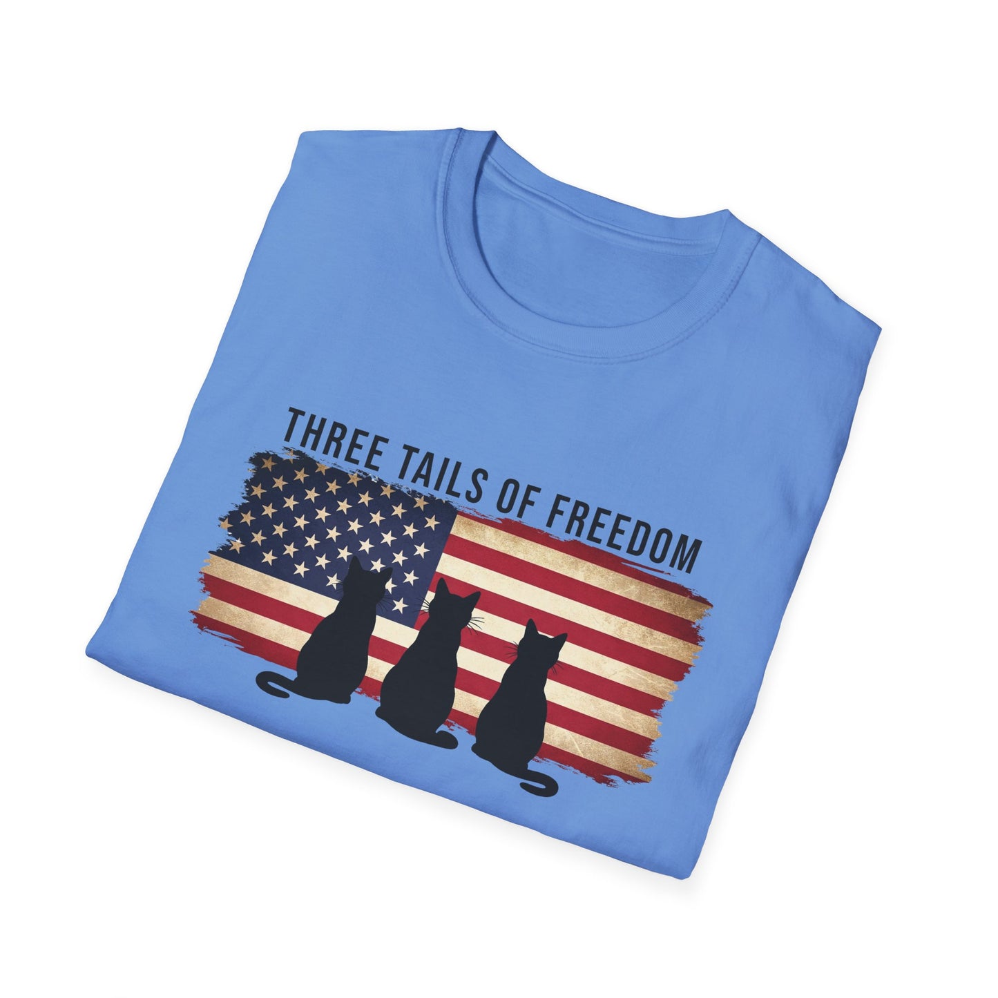 Cats and Freedom T-Shirt | Cat Lovers