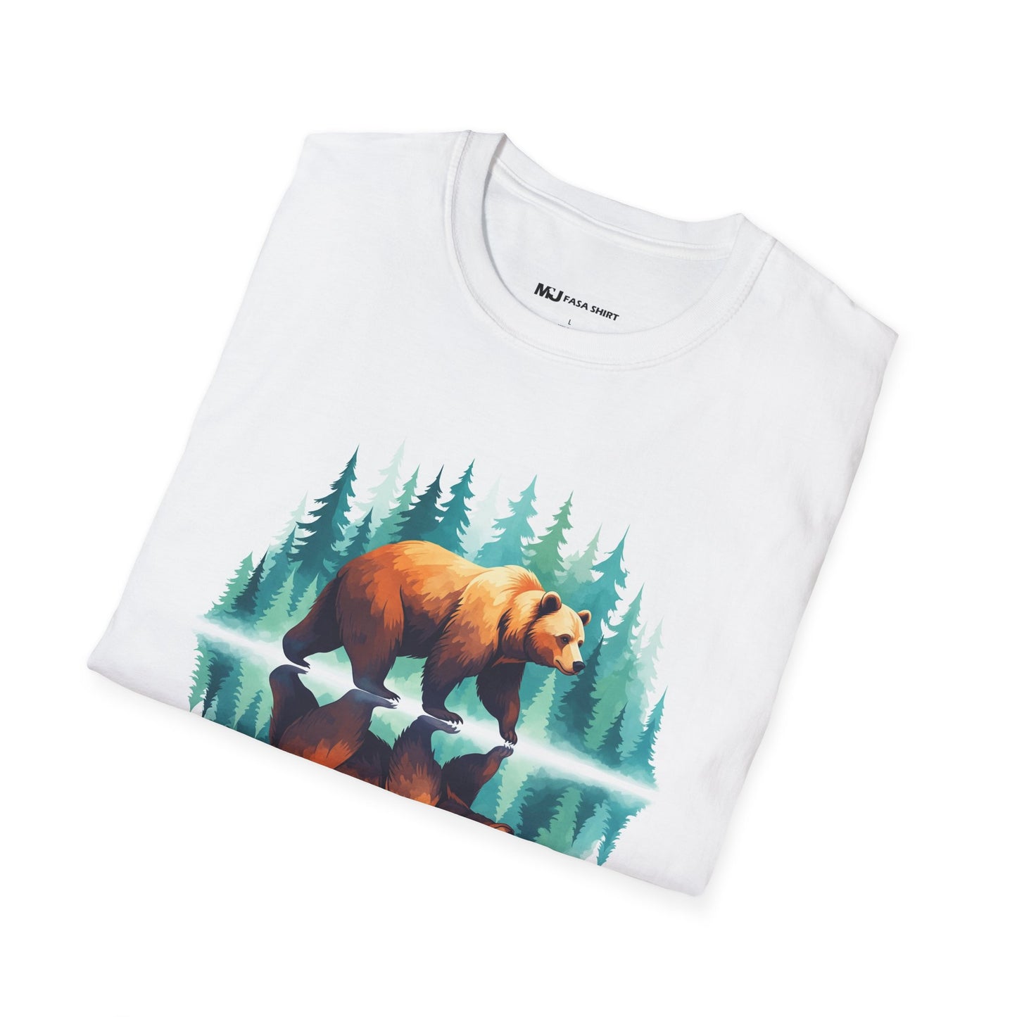 Serene Bear Reflection Tee