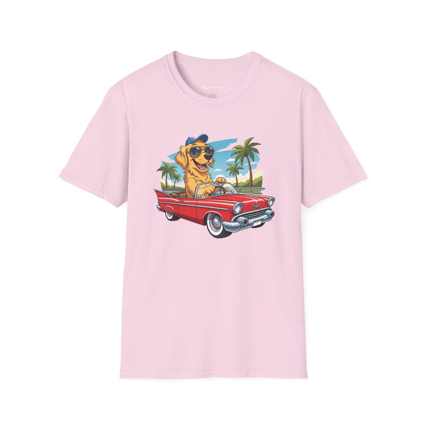 Dog Driving Car Tee