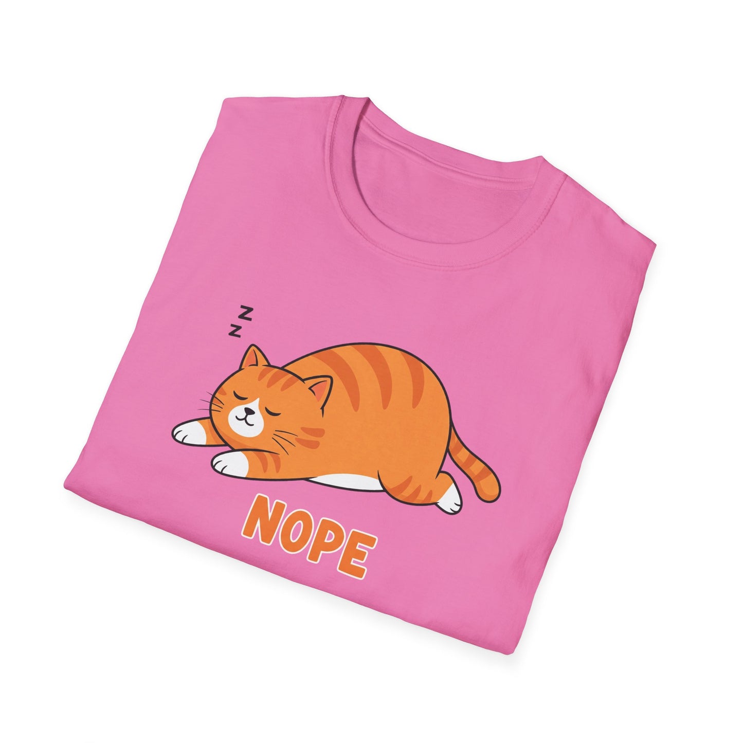 Funny Cat Graphic T-Shirt |