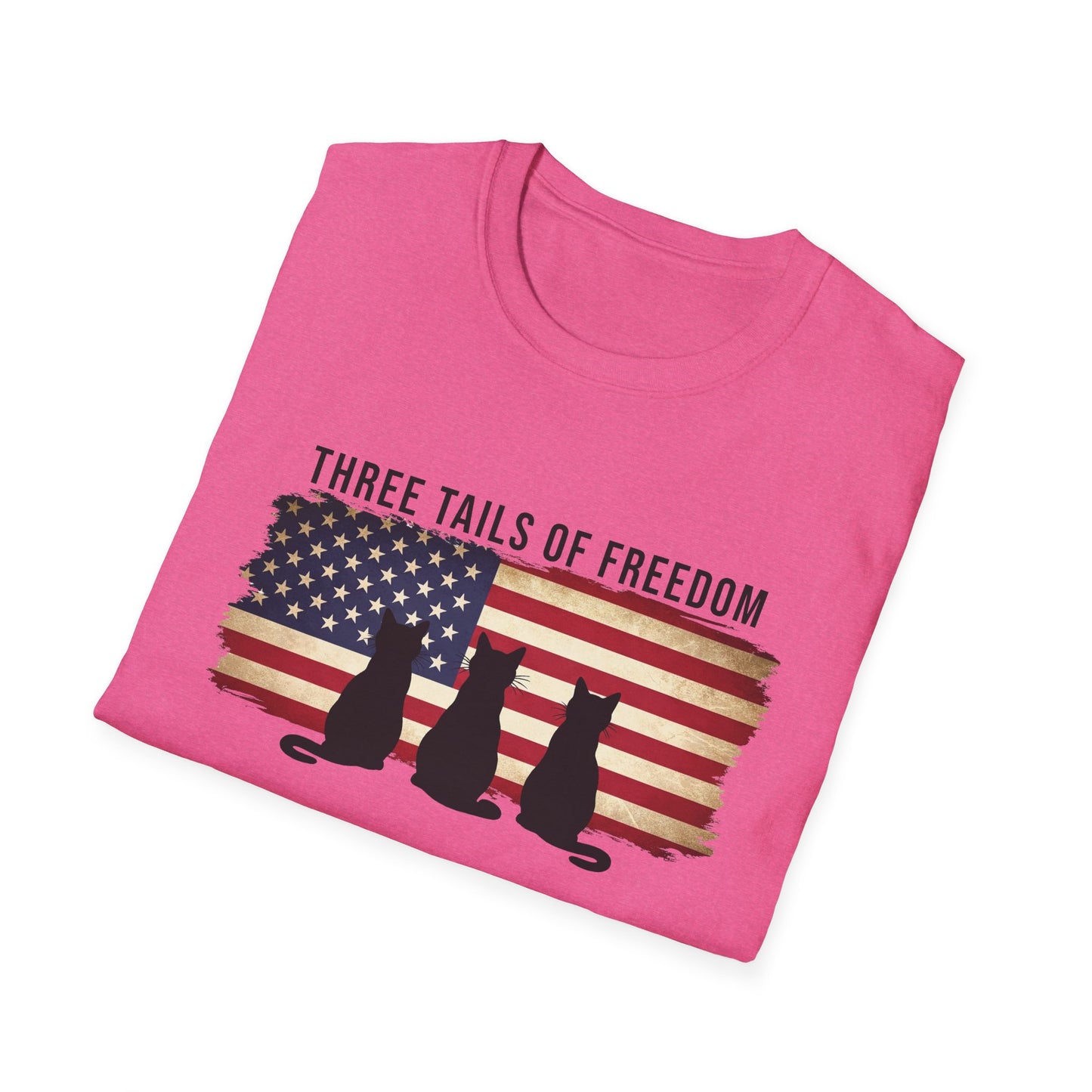 Cats and Freedom T-Shirt | Cat Lovers
