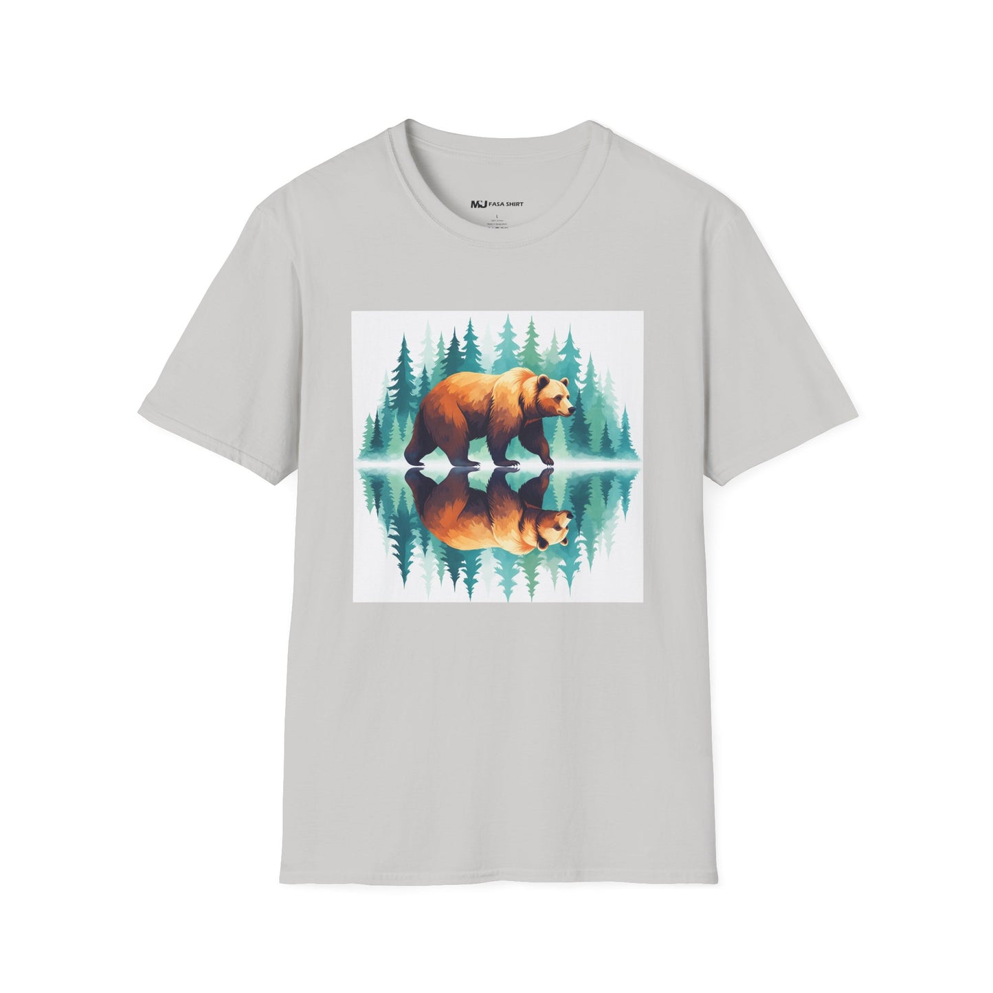 Serene Bear Reflection Tee