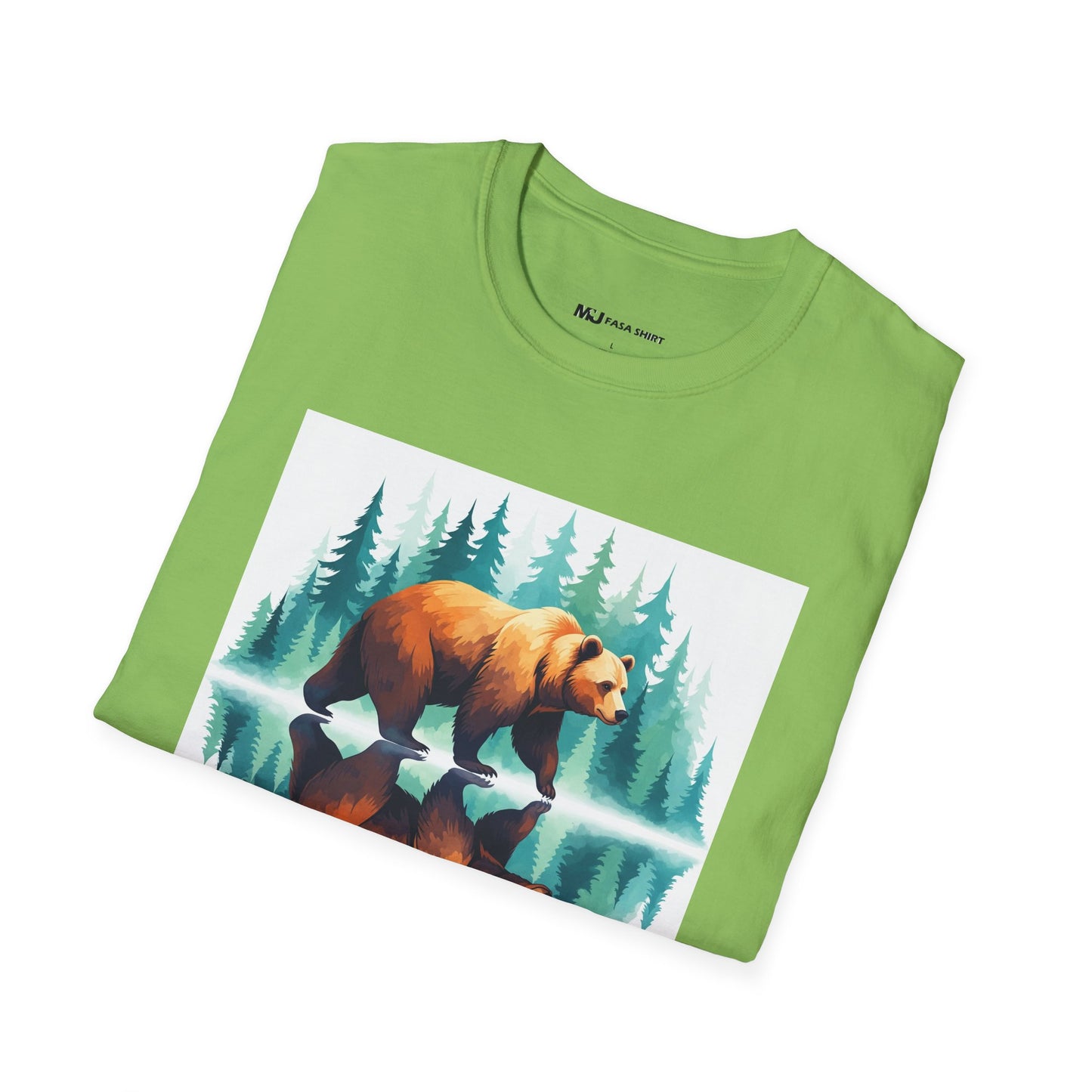Serene Bear Reflection Tee