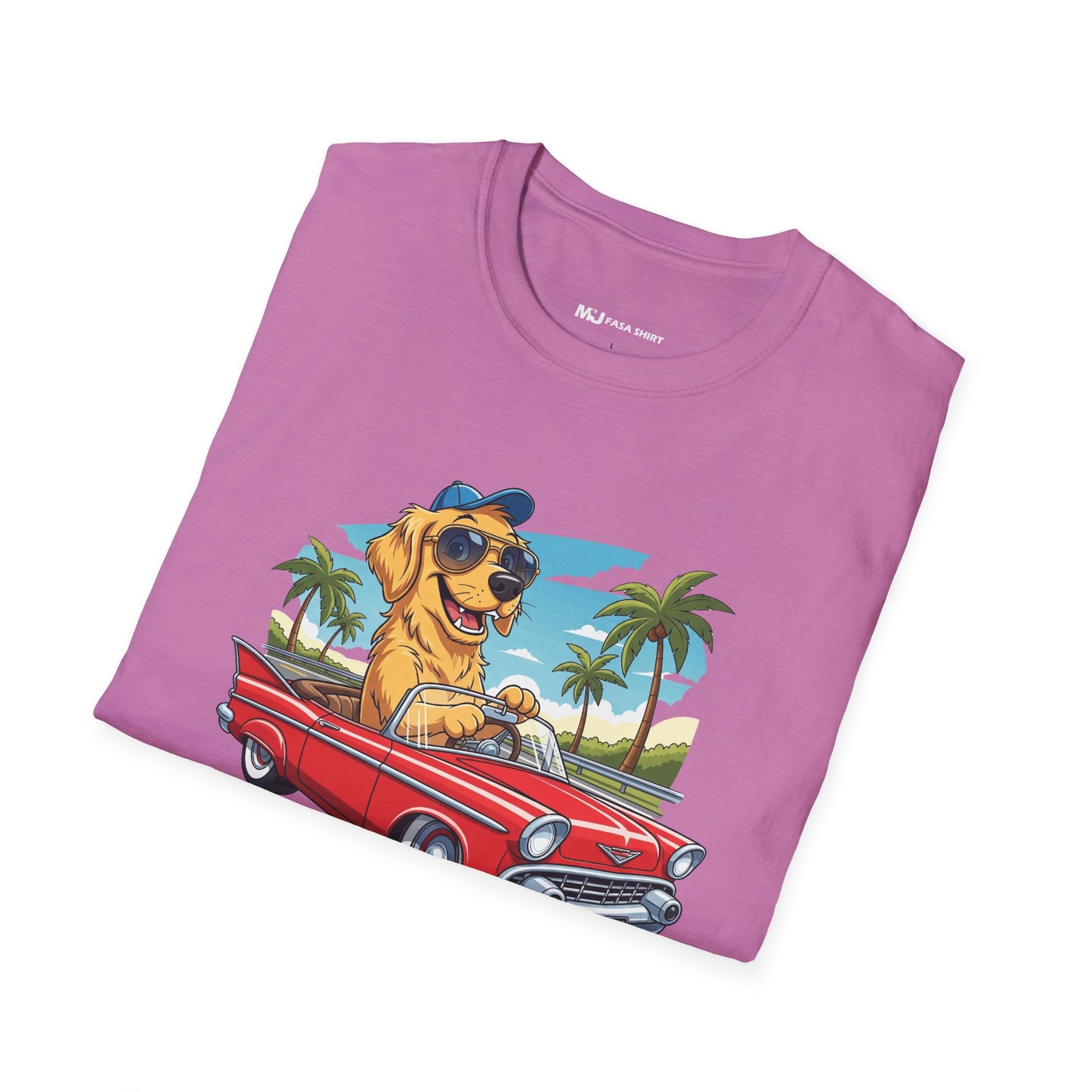 Dog Driving Car Tee