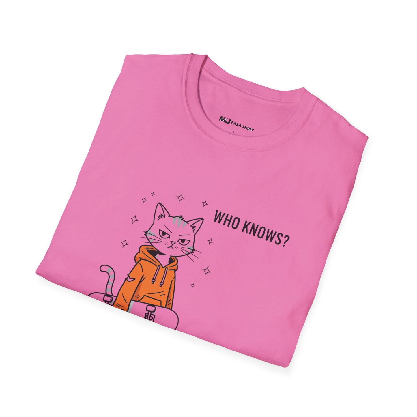 Who Knows Cat Tee