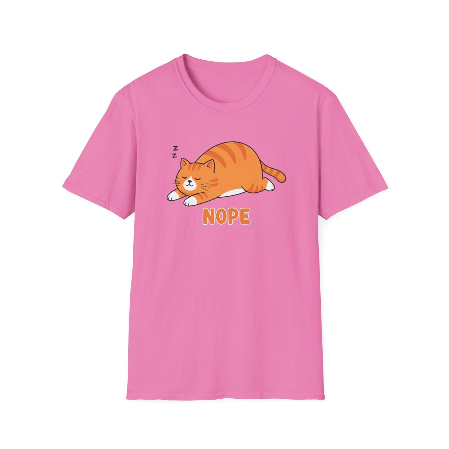 Funny Cat Graphic T-Shirt |