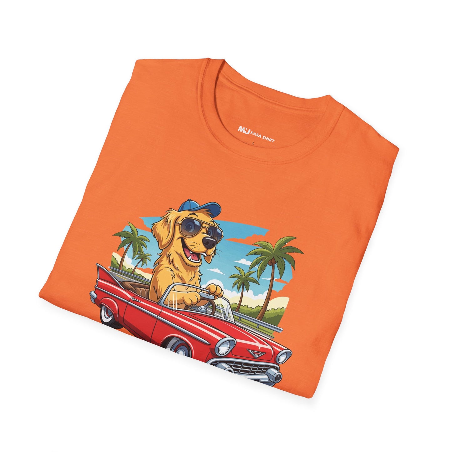 Dog Driving Car Tee