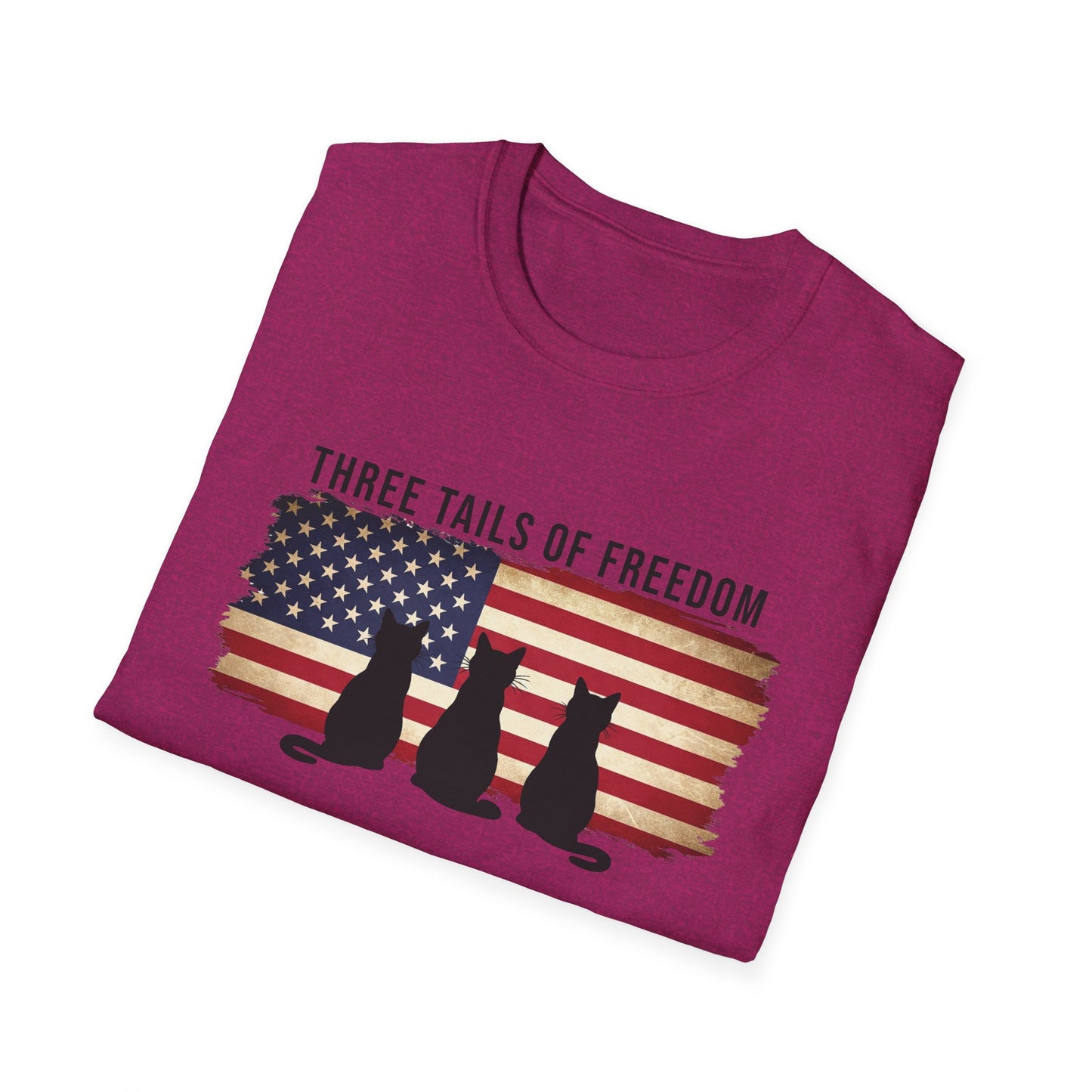 Cats and Freedom T-Shirt | Cat Lovers