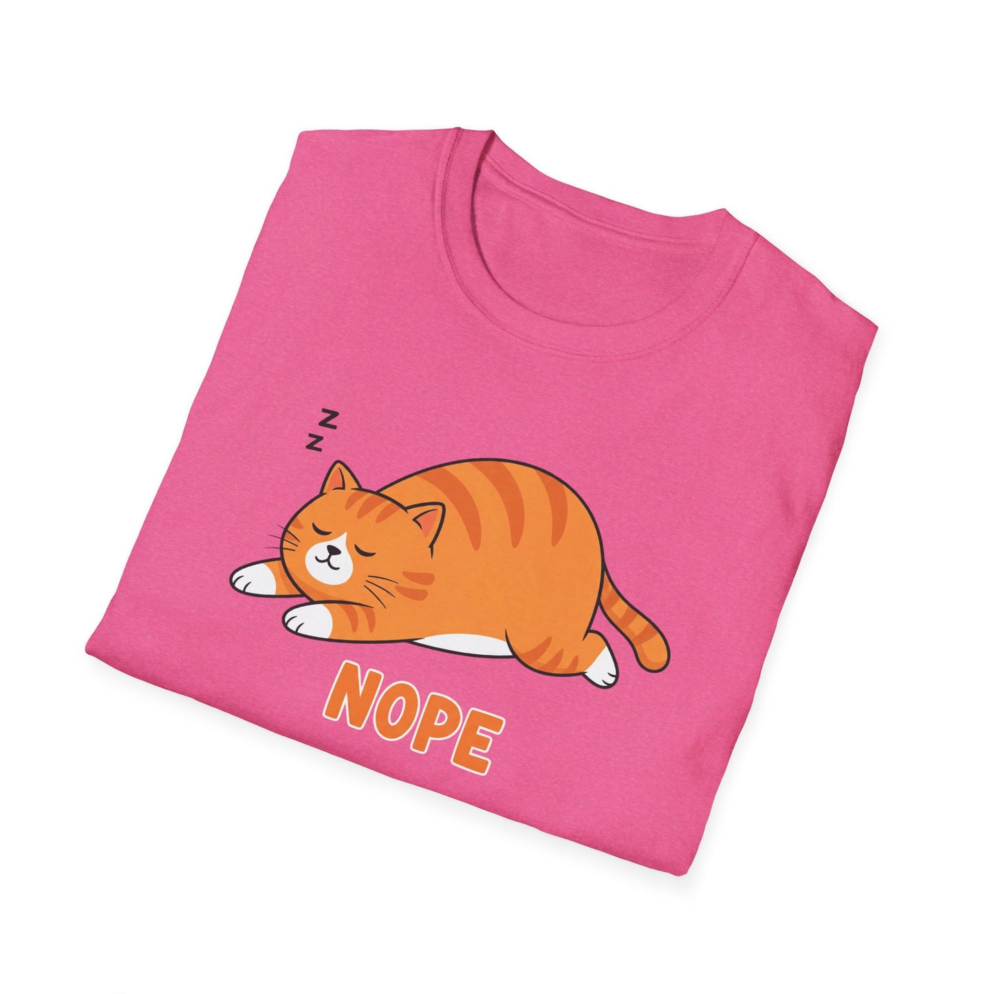Funny Cat Graphic T-Shirt |