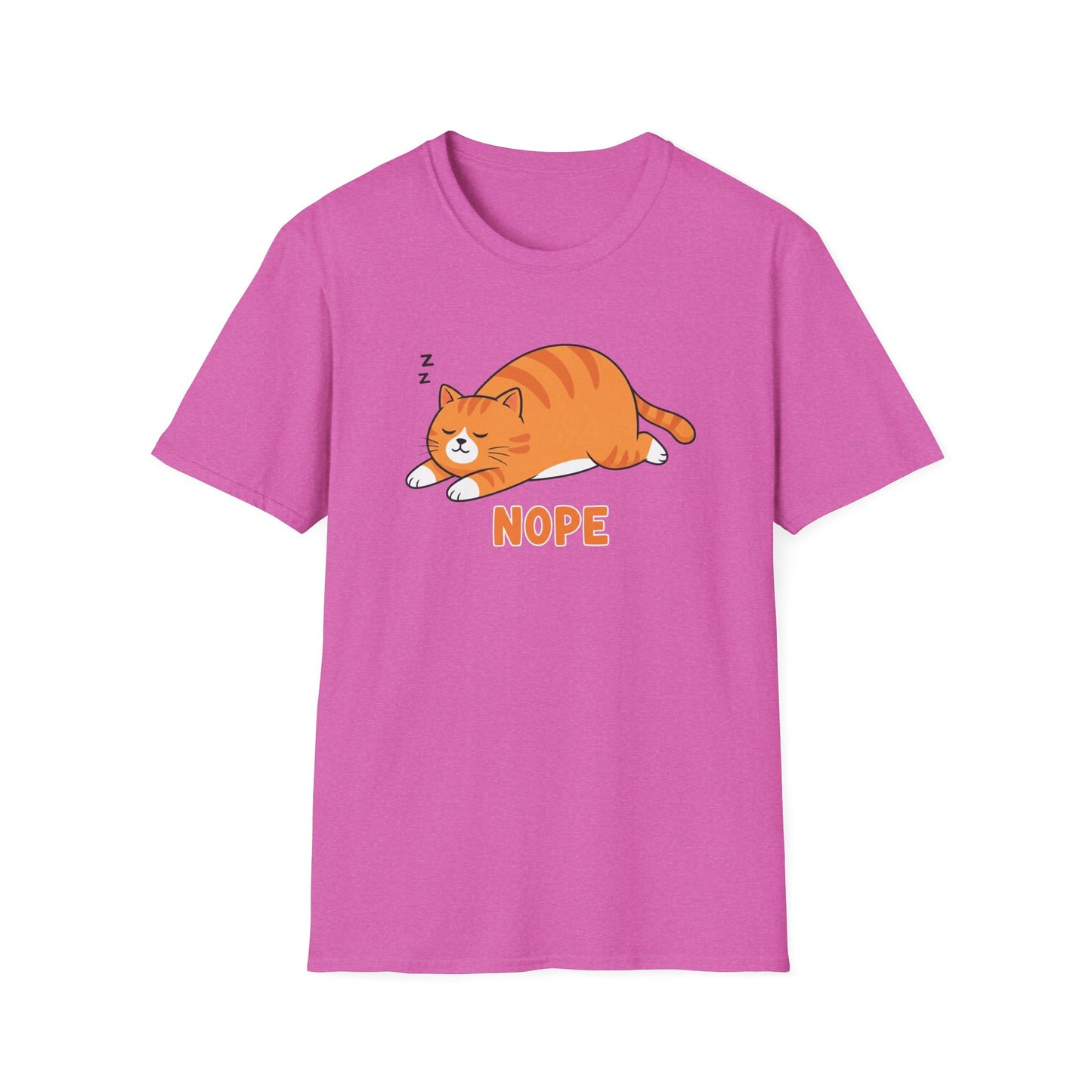 Funny Cat Graphic T-Shirt |