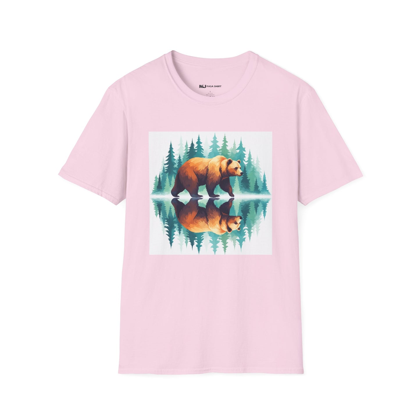Serene Bear Reflection Tee